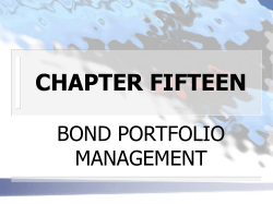 bond pricing theorems