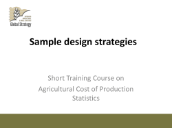 Different types of capital goods in agriculture and the