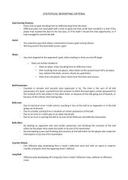 guidelines to understanding the statistics