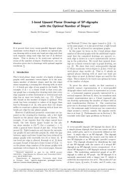 1-bend Upward Planar Drawings of SP
