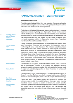 the current cluster strategy of Hamburg Aviation as PDF.