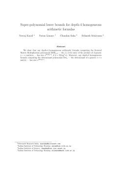 Super-polynomial lower bounds for depth-4