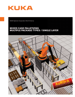 Mixed Case Palletizing