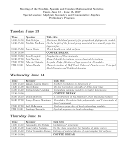 2. Algebraic Geometry and Commutative Algebra