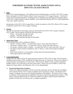 northern illinois tennis association (nita)
