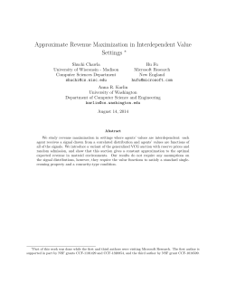 Approximate Revenue Maximization in Interdependent
