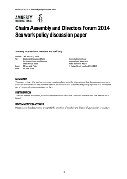 Global Transition Programme Roadmap