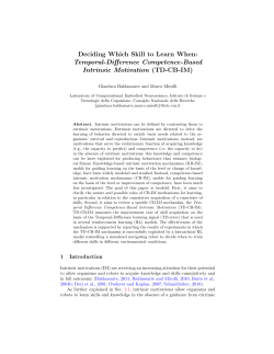 Deciding Which Skill to Learn When: Temporal