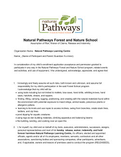 Natural Pathways Forest and Nature School
