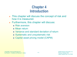 Risk aversion - Pearson Higher Education