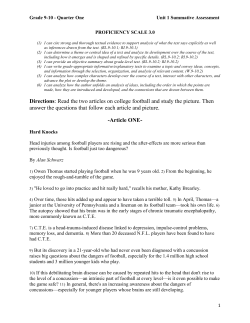 Article ONE