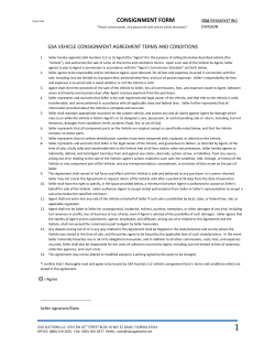 consignment form - SalvageWorld.net