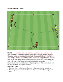 Numbers Game - Loudoun Soccer