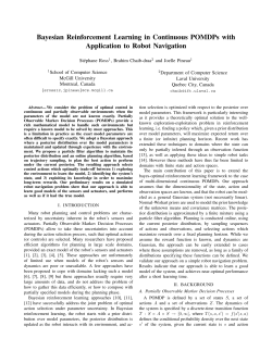 Bayesian Reinforcement Learning in Continuous POMDPs with