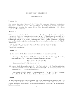 HOMEWORK 7 SOLUTIONS Problem 10.1 First suppose there