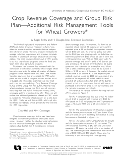 EC96-822 Crop Revenue Coverage and Group Risk Plan