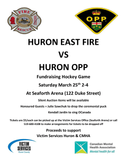 Hockey game promotion