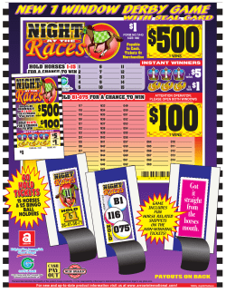 Night At The Races - Arrow International, Inc.