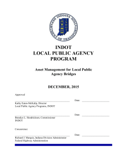 bridge asset management - Association of Indiana Counties
