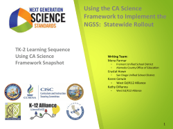 Phenomena-Based Instruction and the NGSS
