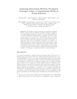Analyzing Interactions Between Navigation