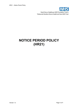 4. resignation - notice periods