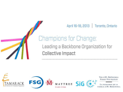 Common Elements Found in a Theory of Change for