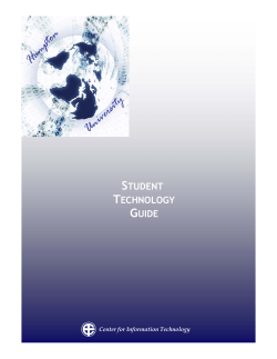 2010 Technology Guide for Students - Edited.pub
