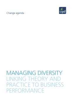 Managing Diversity - Disability Equality and Diversity Training