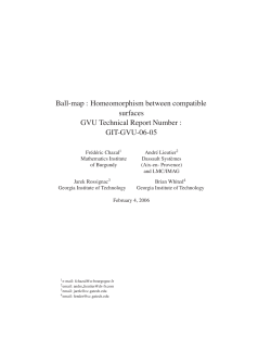 Ball-map : Homeomorphism between compatible