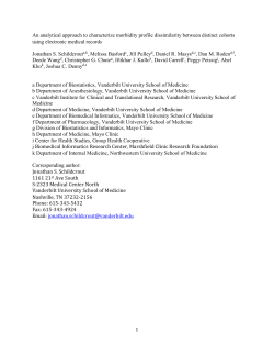 Use of ICD9 codes to study the comparability of large populations for