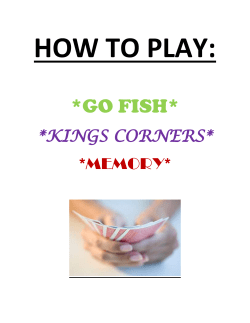 Card Game Instructions (Microsoft Word)