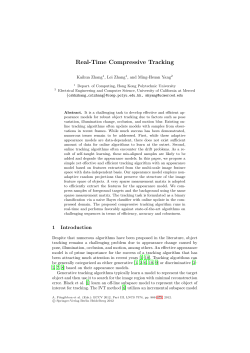 Real-Time Compressive Tracking