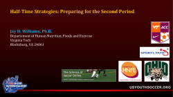 Half-Time Strategies: Preparing for the Second