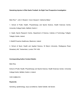 - St Mary`s University Open Research Archive