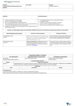 Is there a difference between fairness and equality? (docx