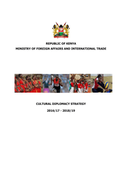 draft cultural diplomacy strategy