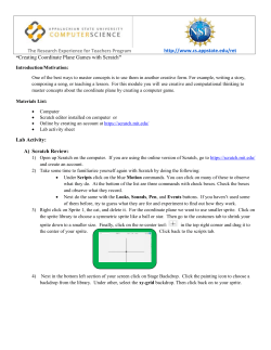 Make a Coordinate Plane Game Choose one of the following