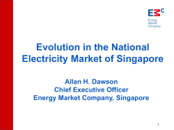 Singapore market evolution
