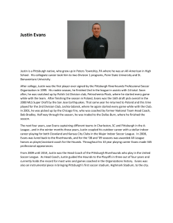 Justin Evans - Cool Springs Sports Complex
