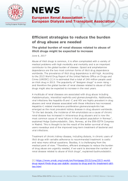 Efficient strategies to reduce the burden of drug - ERA