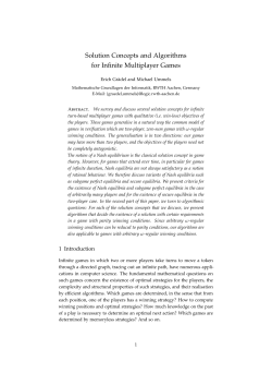 Solution Concepts and Algorithms for Infinite Multiplayer Games