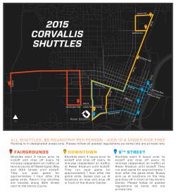 shuttle map - Beaver Ticket