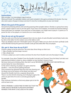 Instructions What`s the goal of the game?