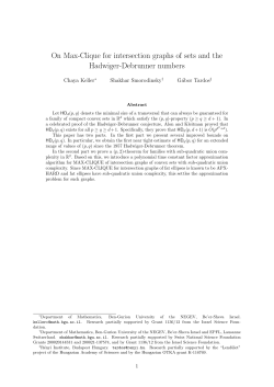 On Max-Clique for intersection graphs of sets and the Hadwiger
