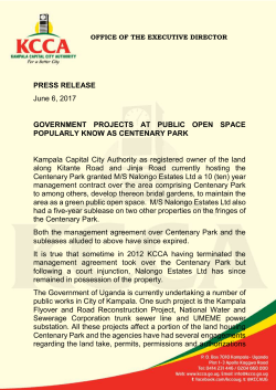 government projects at public open space popularly know as