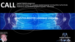 Applied Linguistics CALL