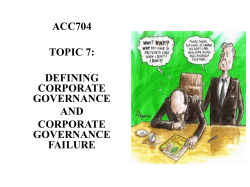 Corporate Governance Failures in Fiji REWA DAIRY