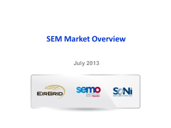 SEMO Market Overview