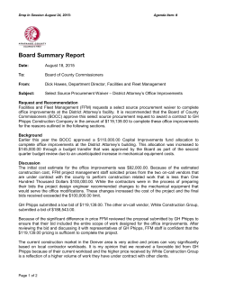 select source procurement waiver
